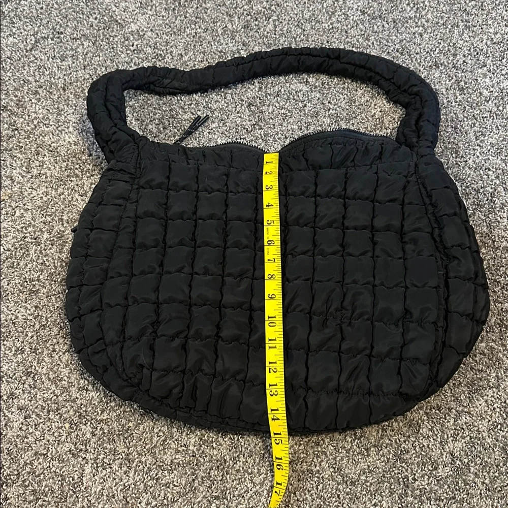 Urban Fit by Urban Expressions Black Quilted Women's Bag